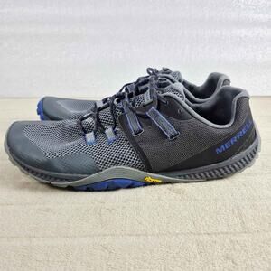 Merrell Trail Glove 6 Mens Size 13 Sneakers Shoes Black Gray Vibram J135387